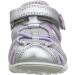 Geox Agasim Girl B Baby Sandal Walking Shoes - Silver Lilac (Size 5 UK Child) - Buy Online on GoSupps.com