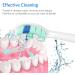 Senyum Replacement Toothbrush Heads for Philips Sonicare - 10 Pack, White | Compatible with Sonicare Electric Toothbrushes - Buy Online on GoSupps.com
