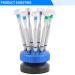 Buy GJLRS 9-Part Glasses Setting Tool - Ultimate Repair Set with 9 Screwdrivers & Rotatable Base for Optical Glasses | Perfect for Home & Professional Use - Buy Online on GoSupps.com