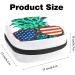 Cartoon Pineapple Fruit Color Sanitary Napkin Storage Bag - GIAPB Period Tampon Makeup Pad Pouch 2501 - Buy Online on GoSupps.com