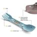 UCO Utility Spork 3-in-1 Combo Camping Utensil 4-Pack - Venture Ready - Buy Online on GoSupps.com