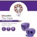 Swordfish The Triple 3 Hole Canister Pencil Sharpener (Single) - Purple  Pack of 1 - Buy Online on GoSupps.com