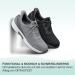 Orthofeet Yari Men's Slip-in Sneaker - Hands-Free Black Orthopedic Shoes EU 44 Wide Ideal for Comfort & Support - Buy Online on GoSupps.com