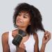 FEEKAA Ions Hair Dryer - 100 Million Negative Ions for Shiny Hair | Travel-Friendly Curly Hair Styling with Rotating Magnetic Nozzle & Diffuser - Matte Black - Buy Online on GoSupps.com