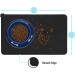 Elaikka 19x12 Large Black Silicone Pet Food Mat - Non-Slip, Waterproof & Easy to Clean - Raised Edge Cat & Dog Feeding Mat - Buy Online on GoSupps.com