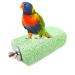 Wontee Bird Calcium Teeth Chew Toy Hamster Grinding Stone for Parrot Parakeet Cockatiel Rabbit Chinchilla Squirrel Cage Perch Stand (Random Color)