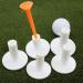 FINGER TEN Golf Rubber Tee Driving Range 5 Pack - Indoor/Outdoor Practice Mat Tee Adaptor Set - White/Black Tee Holder for Hitting Mats, 1.5 Size - Buy Online on GoSupps.com