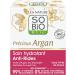  So'Bio tic L A NATURE SO BiO tic | Anti-Wrinkle Day Moisturizer Precious Argan | Reduces wrinkles and tones the skin | Organic Argan Oil | 99% natural origin | Made in France | Pack of 2 x 50 ml - Buy Online on GoSupps.com