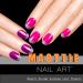 MAOTTIE Short Square Press on Nails - Purple Cat Eye Fake Nails UV Finish Reusable 24 Pcs - Shop Internationally - Buy Online on GoSupps.com