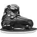 Adjustable Lake Placid Summit Boys Ice Skate - Black, Size Medium (1-4) - Buy Online on GoSupps.com