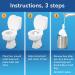 Carebag Toilet Bowl Liners 20 Count - Leak Resistant, Odor Eliminator & Universal Fit - Convert Regular Toilet to Dry Toilet - by Cleanis - Buy Online on GoSupps.com