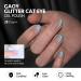 GAOY Cat Eye Gel Nail Polish - 16ml Blue Nude Glitter Holographic UV Gel - Reflective Translucent - 2408 Mermaid Tears | International Shipping - Buy Online on GoSupps.com