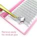 3D-C-07-Mix Short Stem Eyelash Extensions - 0.07 C Curl Volume Compartment 8-14 mm | International Shipping - Buy Online on GoSupps.com