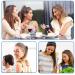 Fashionable Rhinestone Hair Bands - 4-Piece Elegant Double Crystal Headbands for Women & Girls | Slide-Resistant Hair Accessories - Buy Online on GoSupps.com