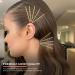 Enselling Hair Grips Pack of 150-5cm - Crimped Blonde Bobby Pins for Women Girls and Hairdressing Salons -Perfect for Thick Thin & Curly Hair Styling - Reusable Box (Golden Pack of 150) - Buy Online on GoSupps.com