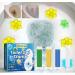 Toilet Gel Toilet Stain Removal Cleaning Air Freshener Flower Fragrance Bathroom Deodorizer Bowl Cleaner Toilet Gel Printing Cleaner (1PC) - Buy Online on GoSupps.com