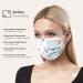 Kitty White Disposable Face Masks - Made in Germany | 50 Pieces, Type IIR, CE Certified, Triple Layer Filtration | Breathable, Elastic Earloops, Adults Standard Size - Buy Online on GoSupps.com