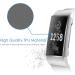 Fintie 3 Pack Screen Protector & Case for Fitbit Charge 3 - Full Protective Bumper Shell in Black, Clear, Silver - Buy Online on GoSupps.com