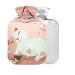 Maneki Hot Water Bottle with Cover 1 l Small Hot Water Bag for Pain Relief Hot and Cold Compress BPA Free