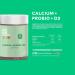 Jelly Pills Kids Calcium & Probiotic Gummies with Vit D3 and K2 Kids - 70 Vegan Strawberry Gummies for Bone Muscle & Teeth - 1 Billion CFU- No Added Sugar - 2 Months - Buy Online on GoSupps.com