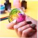 minkissy 10 Pcs Colorful Crystal Cup Nail Tips for Acrylic Nails Professional Monomer Dappen Dishes Nail Art Cup Nail Art Dappen Dish Acrylic Nail Brush Glass Storage Box Liquid - Buy Online on GoSupps.com