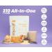 310 Nutrition All-In-One Meal Replacement Shake - Caramel Sunday - Vegan Superfood Low Carb Keto & Paleo Friendly - 26 Essential Vitamins - 28 Servings - Gluten Free - Buy Online on GoSupps.com