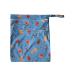 MUMBABY Wet Dry Bag for Baby Cloth Diaper Nappy Bag Reusable with Two Zippered Pockets (Lions)