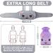 Idomismr Water-Filled Hot Water Bottle with Soft Cover & Hip Belt | Rubber Warming Bag for Neck Back Shoulder & Leg Pain Relief - Adorable Rabbit Pattern - Buy Online on GoSupps.com