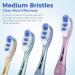Oralphi Smiling Guardian Adult Toothbrush - Medium Bristles (6 Pack) - Buy Online on GoSupps.com