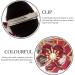 3 Pairs Traditional Japanese Hair Tiaras for Girls Adhesive Clips Hair Barrettes for Women Flower Hair Clips for Women Womens Hair Accessories Hair Decor Hanfu Tassel Cloth Bridek1 - Buy Online on GoSupps.com