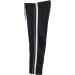 Gioberti Men's Track Running Athletic Pants - Elastic Waist, Zip Bottom - Black/White (Large) - Buy Online on GoSupps.com