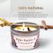 Chandelita Fragrance Candle - Palo Santo & Cinnamon | Natural Soy Wax Essential Oils | Chakra & Aroma Therapy Candle for Meditation & Cleansing - Buy Online on GoSupps.com