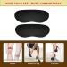6 Pairs Heel Pads for Loose Shoes - Self-Adhesive Heel Inserts for Pain Relief - Cushions for Men & Women - Buy Online on GoSupps.com