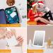 Rechargeable Travel Makeup Mirror with 72 LED Lights | Compact Slim Vanity Mirror with 3 Lighting Modes and Dimmable Touch Screen | Lighted Makeup Mirror for Travel (White) - Buy Online on GoSupps.com