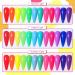 LILYCUTE Neon Gel Nail Polish Set - 12 Colors Fluorescent Neon Gel Polish Kit for Halloween, Spring, Summer - Soak Off LED Nail Gel Set Holiday Gift - Graffiti Art Design - Buy Online on GoSupps.com