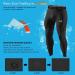 MEETYOO Men's Compression Pants Black Medium | Cool Dry Sports Workout Running Tights - Buy Online on GoSupps.com