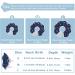 Oismys Cat Recovery Collar | Soft Adjustable Cone for Cats & Puppies | Lightweight & Waterproof | Stop Licking After Surgery | Daily Use | M Size (Neck Girth 7.5-9.8in) - Buy Online on GoSupps.com