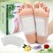 Detox foot pavement Maguja 100 pieces bamboo vinegar deep cleansing foot pads stress relief deep sleep promotes blood flow relieves tiredness detoxification pavement feet foot care white