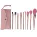 Verdant Touch 12 Pcs Makeup Brush Set for Blusher Foundation Concealer with Storage Bag
