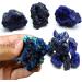 Natural Crystal Rough 1PC Natural Azurite Malachite Geode Crystal Stone Collectible (Color : Irregular Shape Size : 2-3cm) 2-3cm Irregular Shape - Buy Online on GoSupps.com