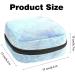 MUOOUM Tie Dye Wave Ship Pattern Sanitary Napkin Storage Bag - Portable Period Pouch for Women, Girls, Menstrual Cup Holder - Multi-colored - Buy Online on GoSupps.com