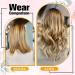 Hair Extensions 120G Real Hair Extensions Clip in Human Hair Natural Silky Straight Hair Extensions Balayage Clip in Hair Extehsions Golden Brown P8/613 Mixed Bleach Blonde Hairpiece (Size : 22inches 22inches 120g/Set - Buy Online on GoSupps.com