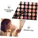 Baluue 12 Pcs Eye Shadow Brush Eye Blending Brush Eyeshadow Transparent Plastic Handle 14.6x0.9cmx2pcs Assorted Colorx2pcs - Buy Online on GoSupps.com
