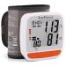 LotFancy Wrist Blood Pressure Monitor, Adjustable Cuff (4.9-8.1), 2 Users, 180 Reading Memory, Automatic Digital BP Monitor with Irregular Heartbeat Detector