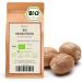 Kamelur 250g of whole organic nutmeg - hand-picked nutmeg of the finest organic quality - for the nutmeg grinder - in biodegradable packaging