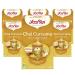Yogi tea turmeric chai ayurvedic organic spouses and herbal tea ideal for golden milk mixture of turmeric cinnamon and ginger yogi tea 6 Pack 6x17 bags (102 tea bags as a whole)