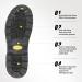 DRYCODE Steel Shank Rubber Work Boots | Waterproof Anti-Slip Gardening Rain Boots | Size 5-14 Black - Buy Online on GoSupps.com