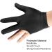Patikil 3 Fingers Pool Gloves - Left & Right Hand Billiard Cue Glove for Carom, Snooker, and Pool - Black - Buy Online on GoSupps.com