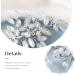 Zoestar Bride Wedding Hair Comb Crystal Leaf Headpiece Rhinestone Beaded Hair Accessories for Women and Girls (Silver) - Buy Online on GoSupps.com