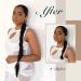 Feshfen 65cm Black Braid Ponytail Extension - Long Braided Hair with Tie for Women - Buy Online on GoSupps.com